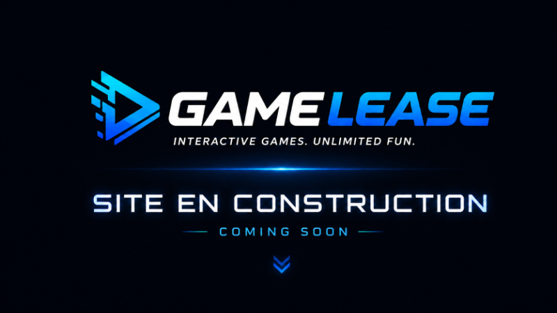 Gamelease - Site en construction